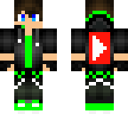 green youtube man