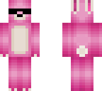 hot pink easter bunny guy