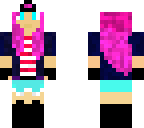 just a normal pink haired girl