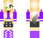 light purple wolf girl