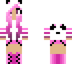pink panda girl