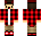 plad shirt chibi boy
