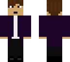 purple coat
