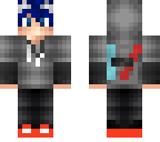 teen boy with blue hair