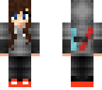 teen girl with brown hair