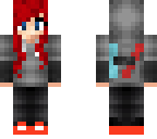 teen girl with red hair