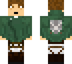 trainee corps uniform with green cape
