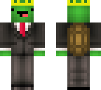 turtle king in suit