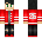 university red jacket guy