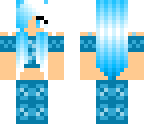 blue girl