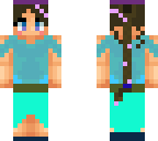 blue girl