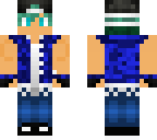 blue muscle boy