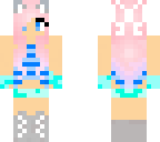 blue wolf  girl
