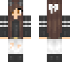 brunette cat girl
