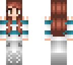 cute turquoise girl