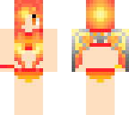 fire girl bikini