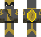 golden ninja badger skin