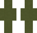 green hardened clay dark green