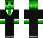 green slime with black suit