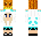 mini girl with block