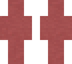 pink hardened clay red