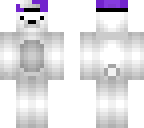 purple hat polar bear