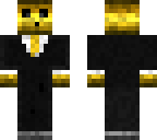 yellow slime with black suit