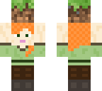 alex holding grass