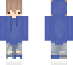 blue cute boy