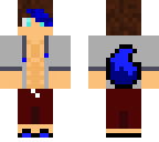 blue wolf boy
