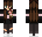 dark brown hair girl