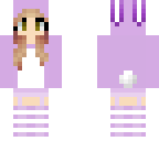 easter bunny girl