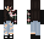 girl with flowers