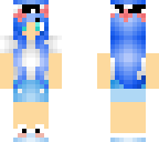 ice blue girl