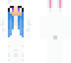 kawaii girl in bunny costume