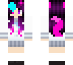 lily with a blue streak