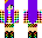 rainbow girl