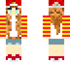 two tone flash girl