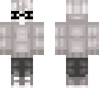black and whilte glasses guy
