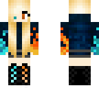blond fire water girl