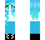 blue girl