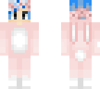 blue hair easter boi