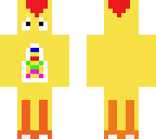 chicken and flower
