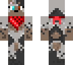 dog with bandana