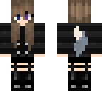 emo wolf girl