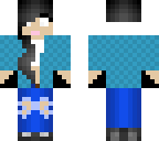 female teenage herobrine