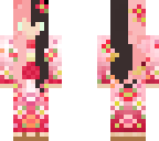 pink kimono