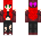 red haired minecrafter