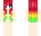 red ombre skin base