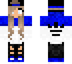 adidas blue skin